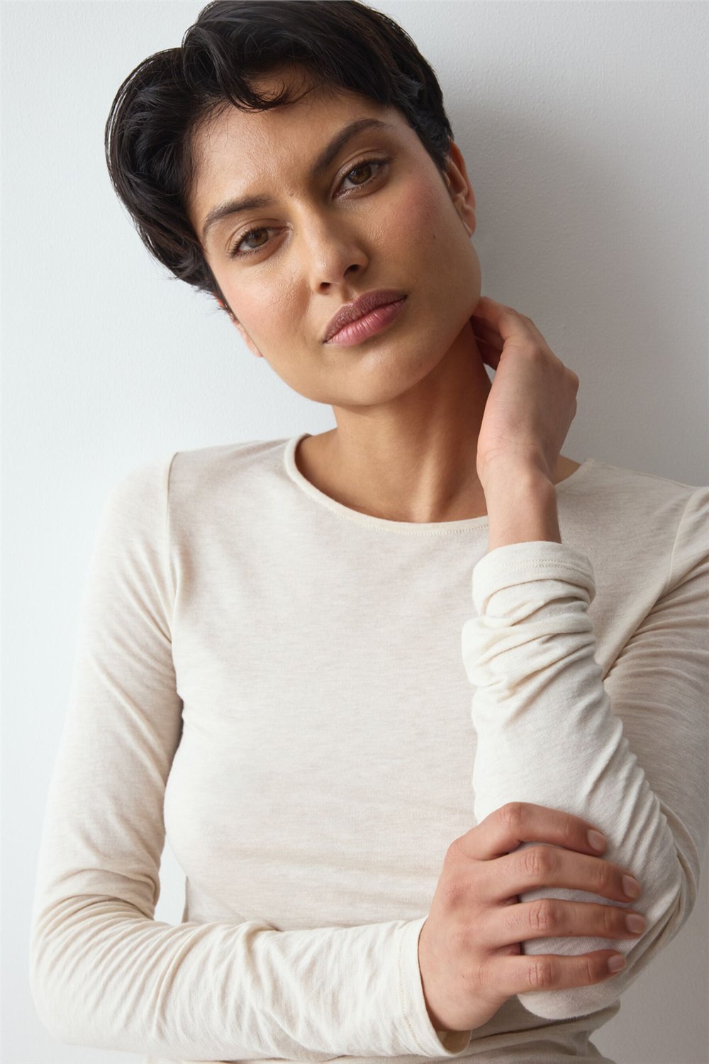 Triumph Beauty Layers LSL Top 04 Kadın Uzun Kollu T-Shirt Ten Rengi