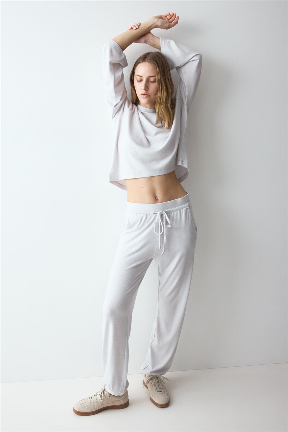 Triumph Cozy Comfort Cozy Trouser X 01 Kadın Eşofman Altı Gri