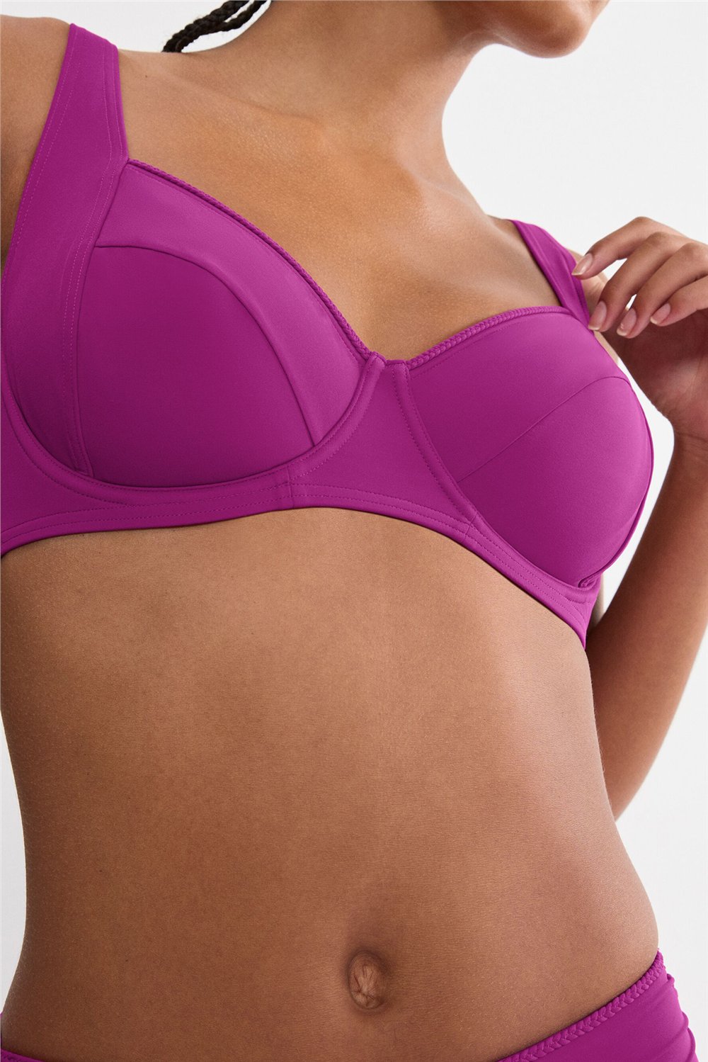Triumph Kadın Summer Twist W 01 Bikini Üstü Fuşya