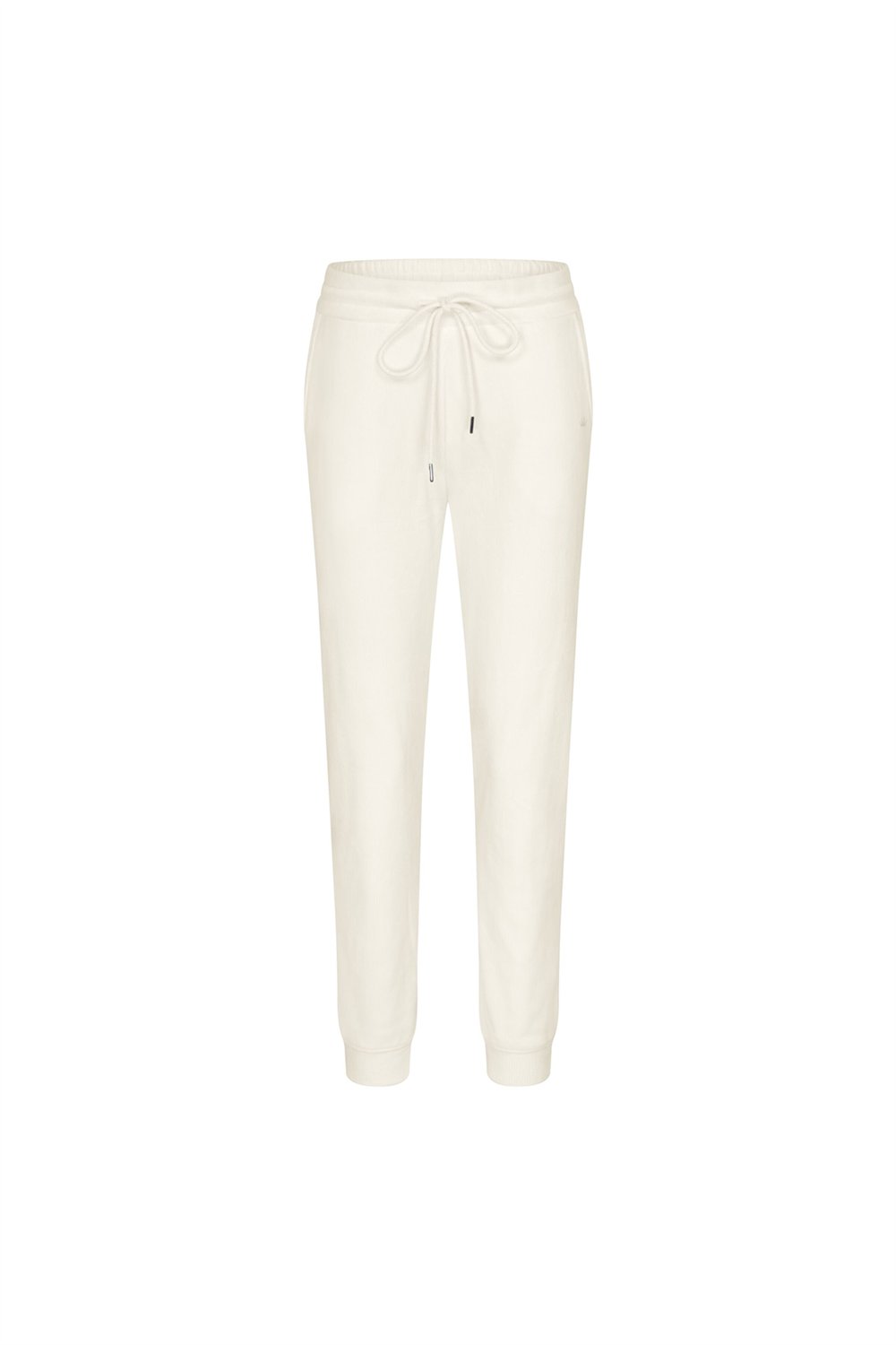 Triumph Velour Rib Trousers Kadın Eşofman Altı Beyaz