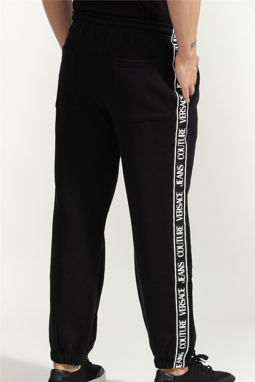 Versace Jeans Couture Brushed Cotton Fleece Erkek Eşofman Altı