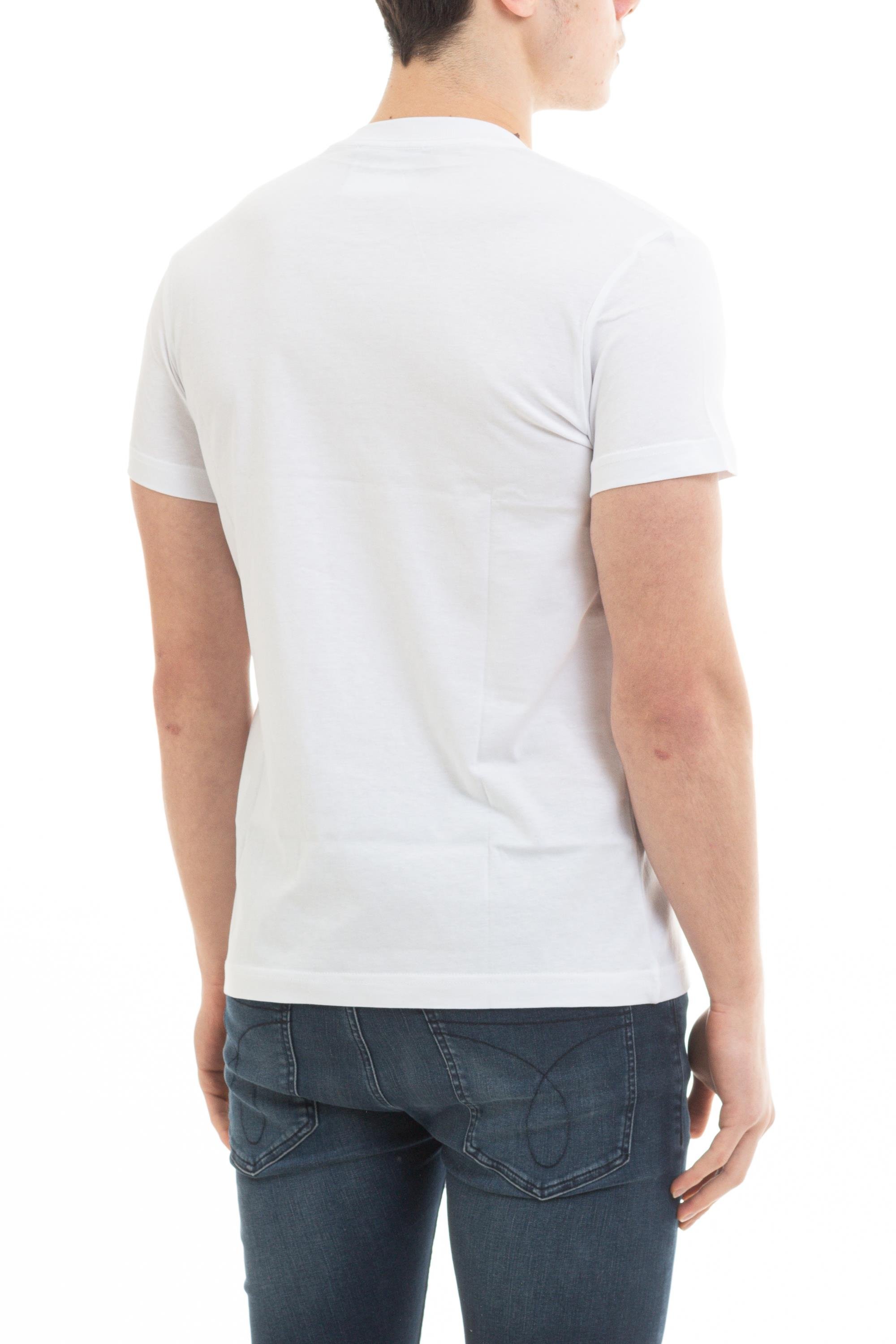 Versace Jeans Couture Erkek Bisiklet Yaka T-Shirt