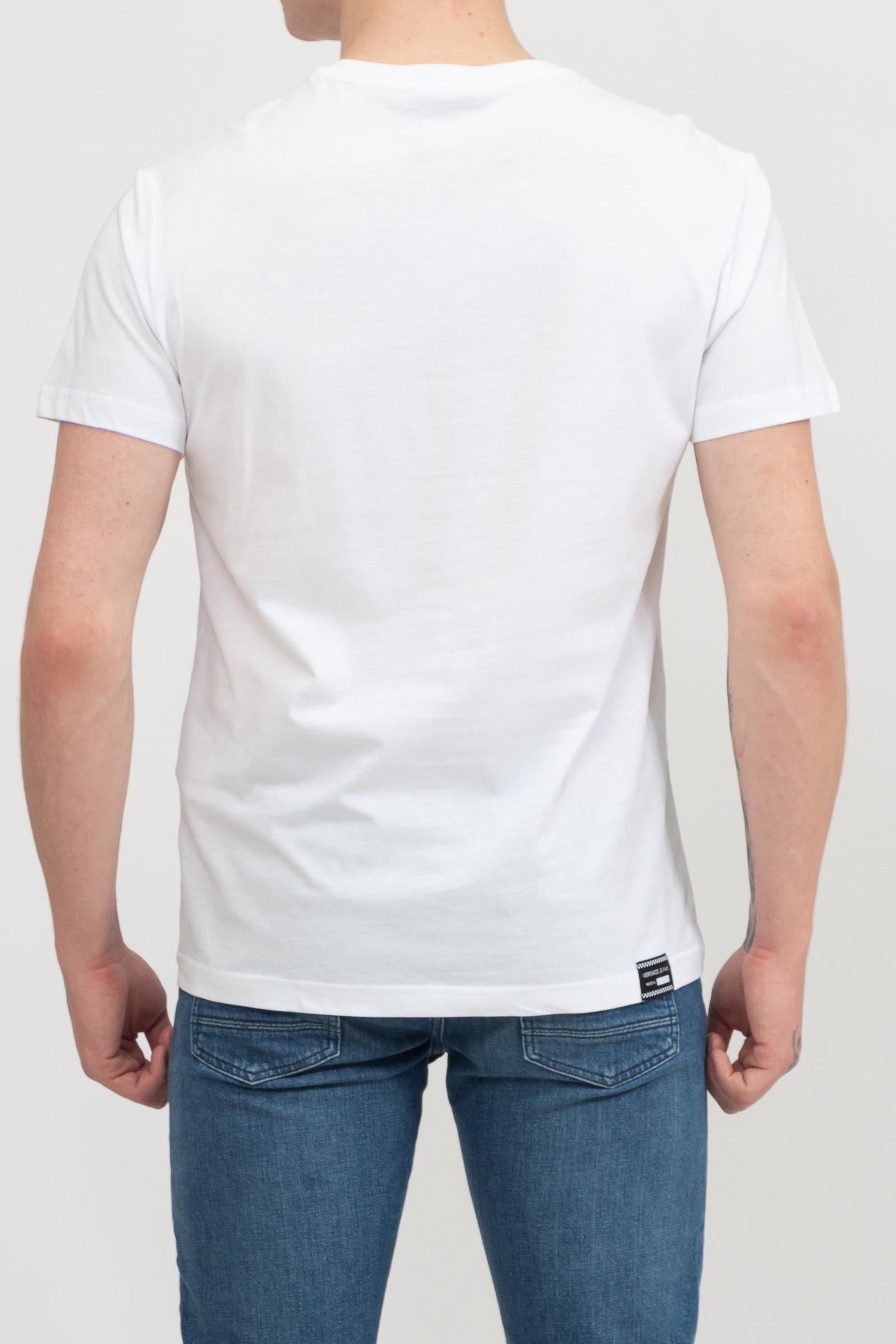 Versace Jeans Couture Erkek Bisiklet Yaka T-Shirt