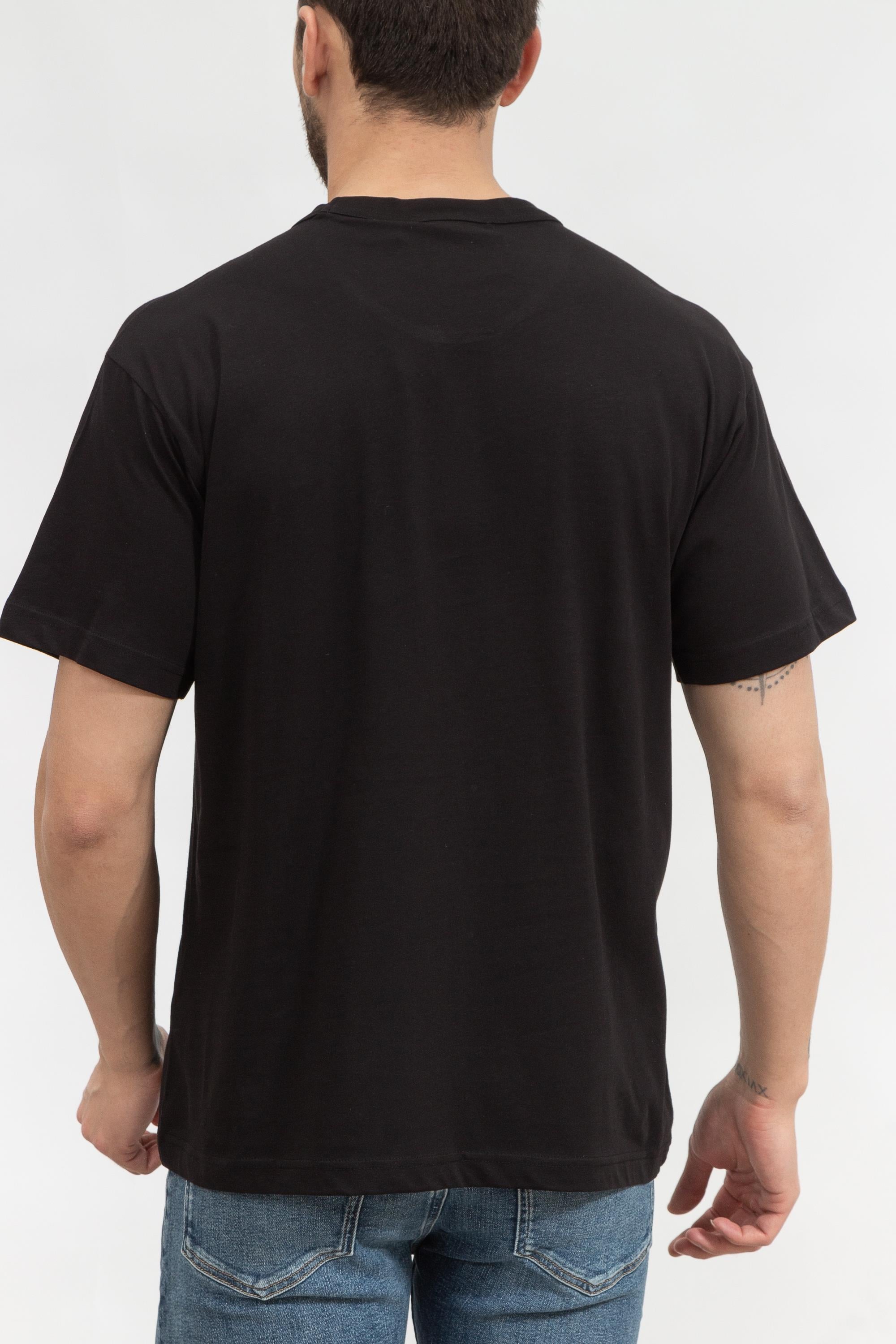 Versace Jeans Couture Erkek Bisiklet Yaka T-Shirt