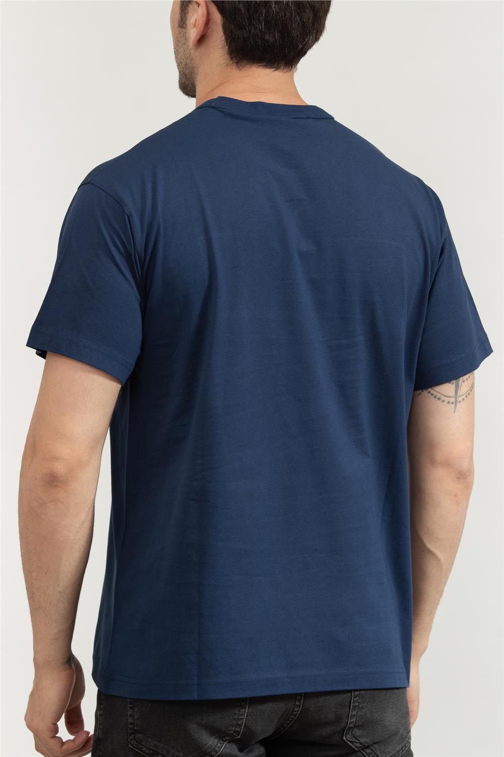 Versace Jeans Couture Erkek Bisiklet Yaka T-Shirt