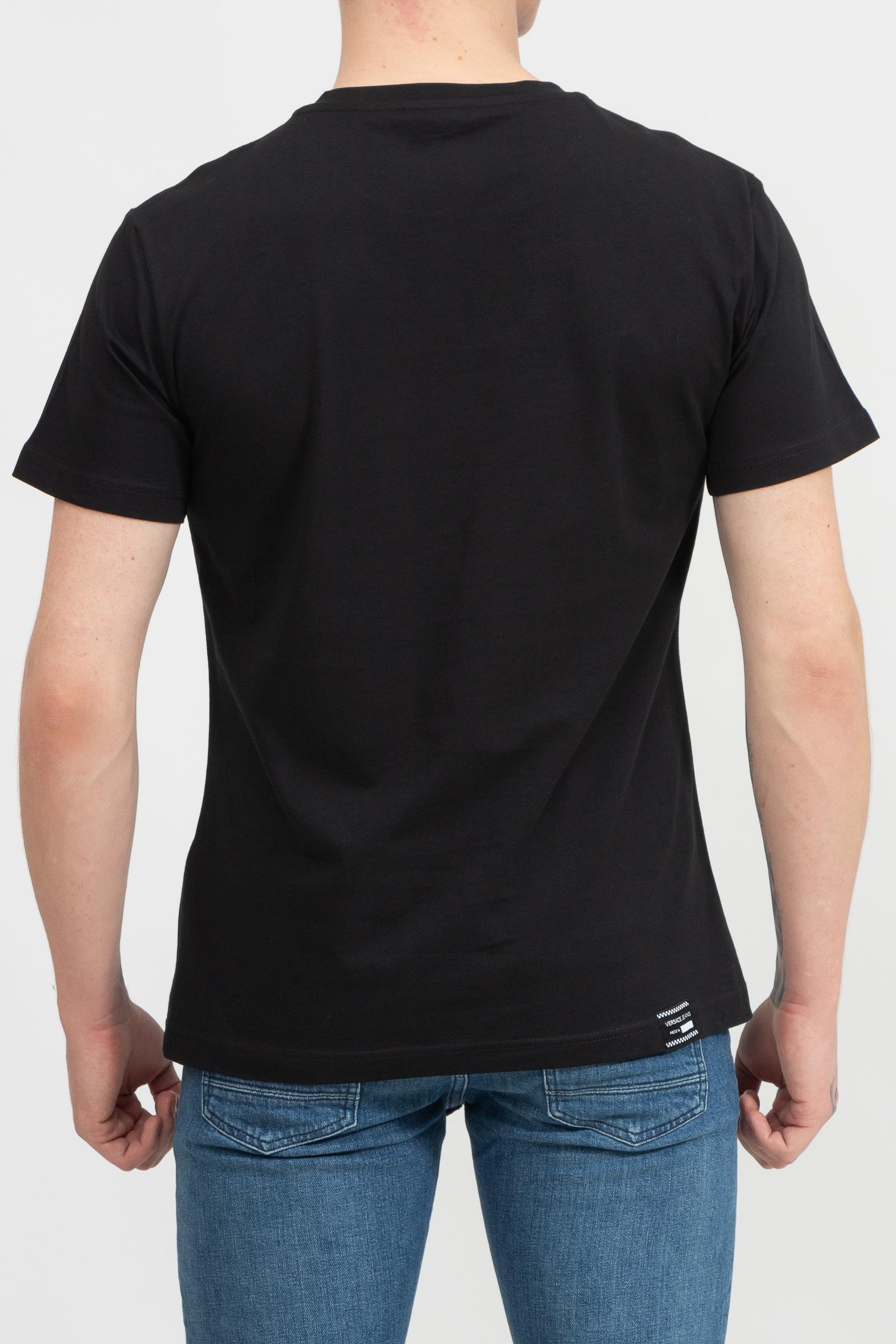 Versace Jeans Couture Erkek Bisiklet Yaka T-Shirt