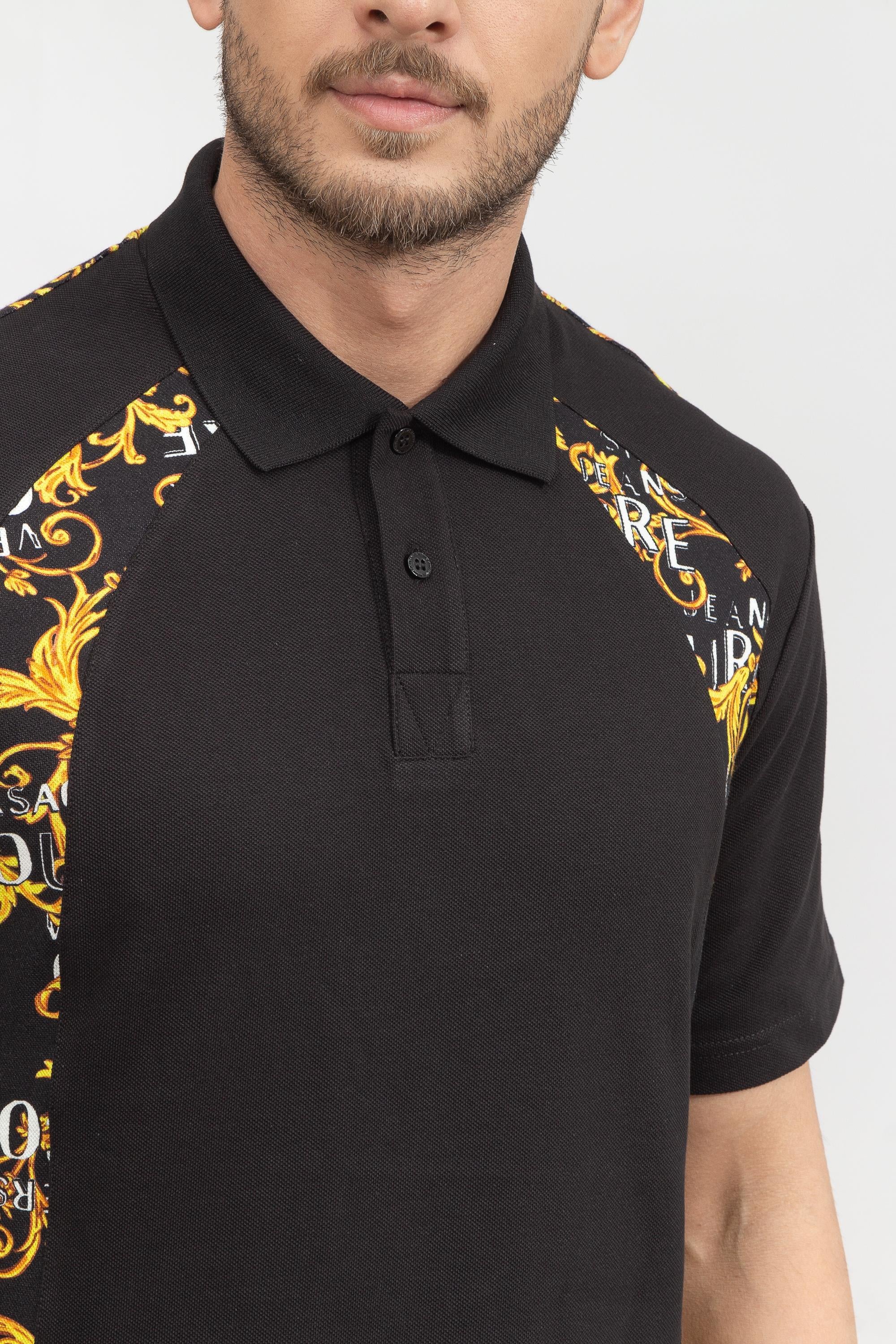 Versace Jeans Couture Erkek Polo Yaka T-Shirt