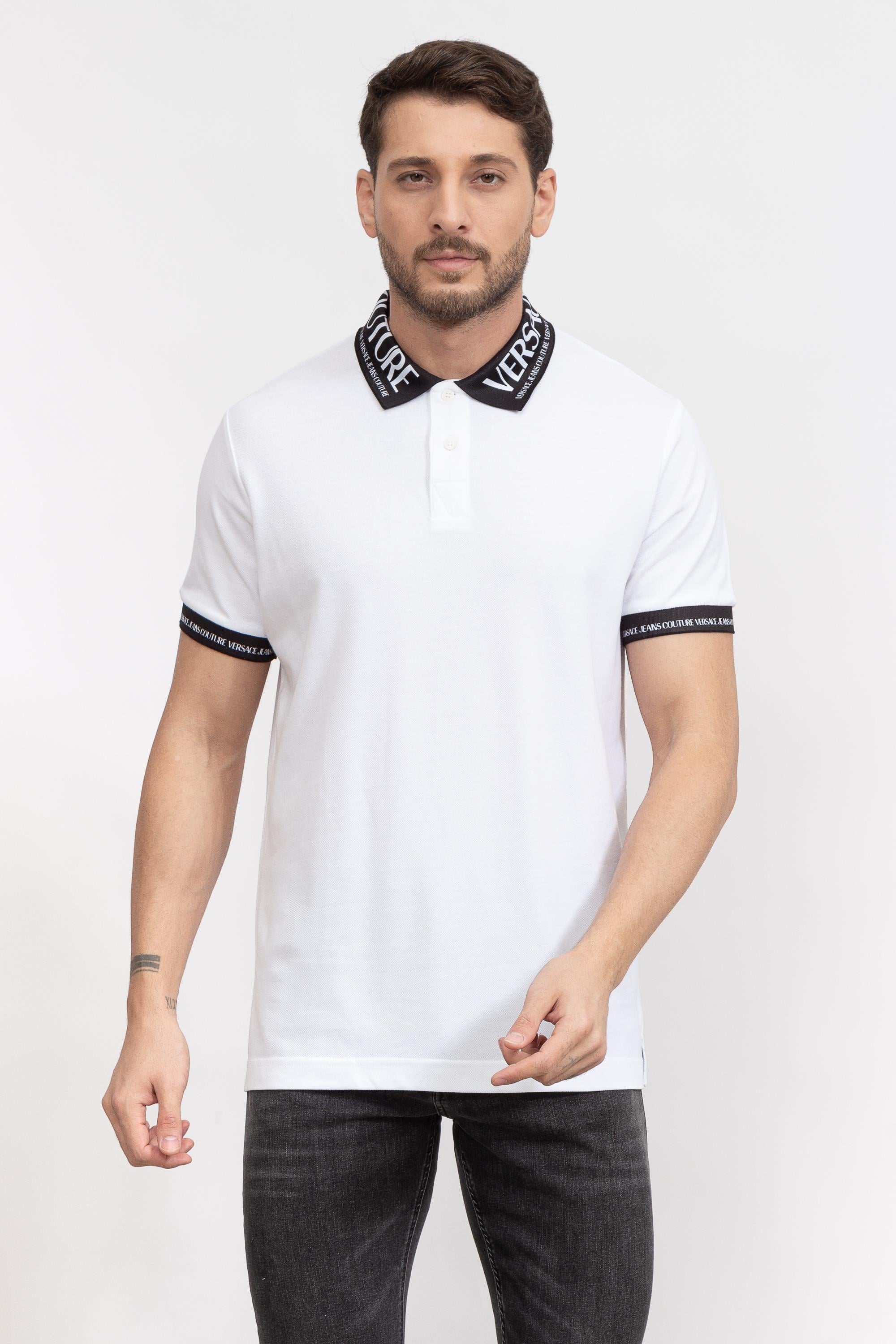 Versace Jeans Couture Erkek Polo Yaka T-Shirt