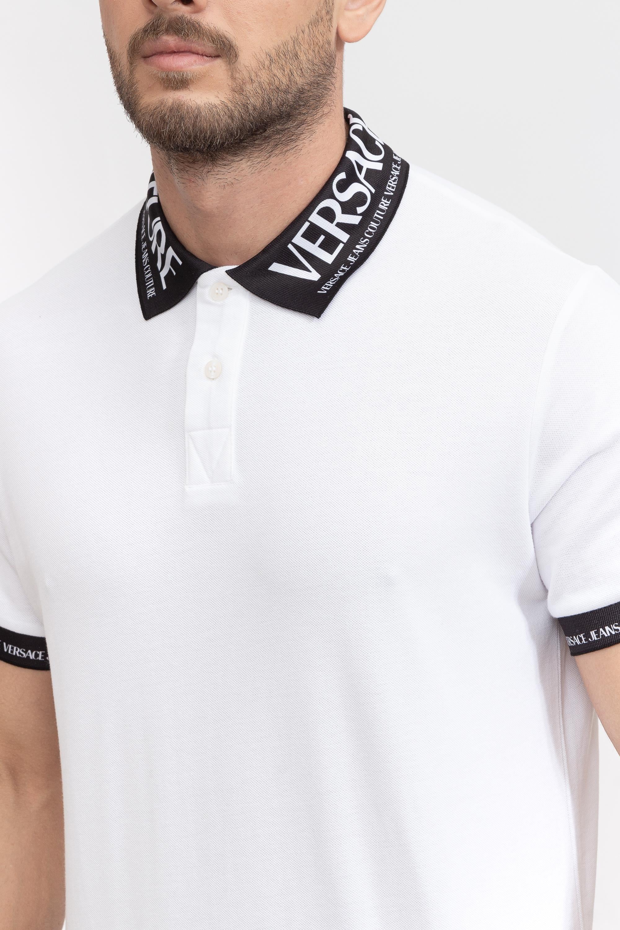 Versace Jeans Couture Erkek Polo Yaka T-Shirt