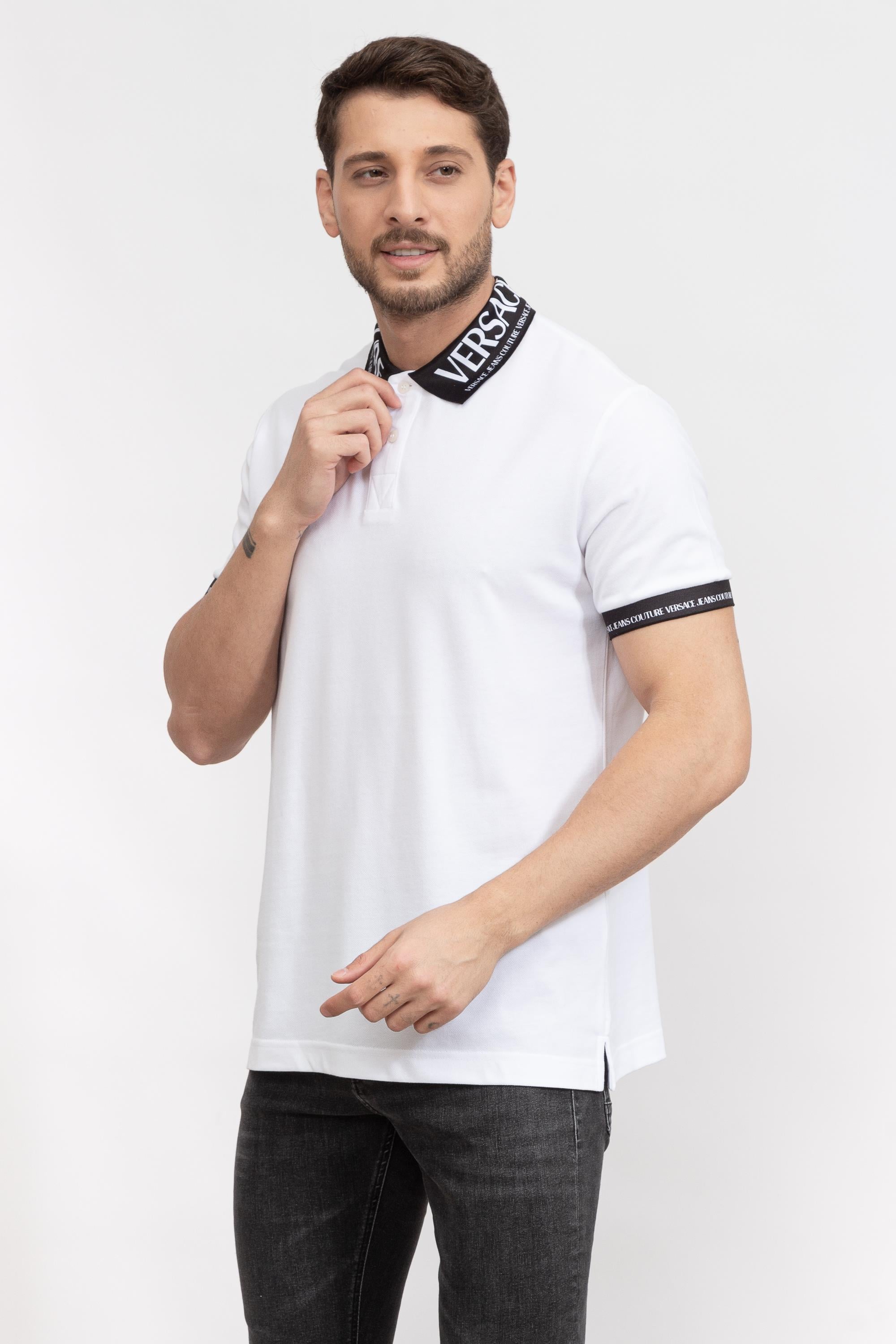 Versace Jeans Couture Erkek Polo Yaka T-Shirt