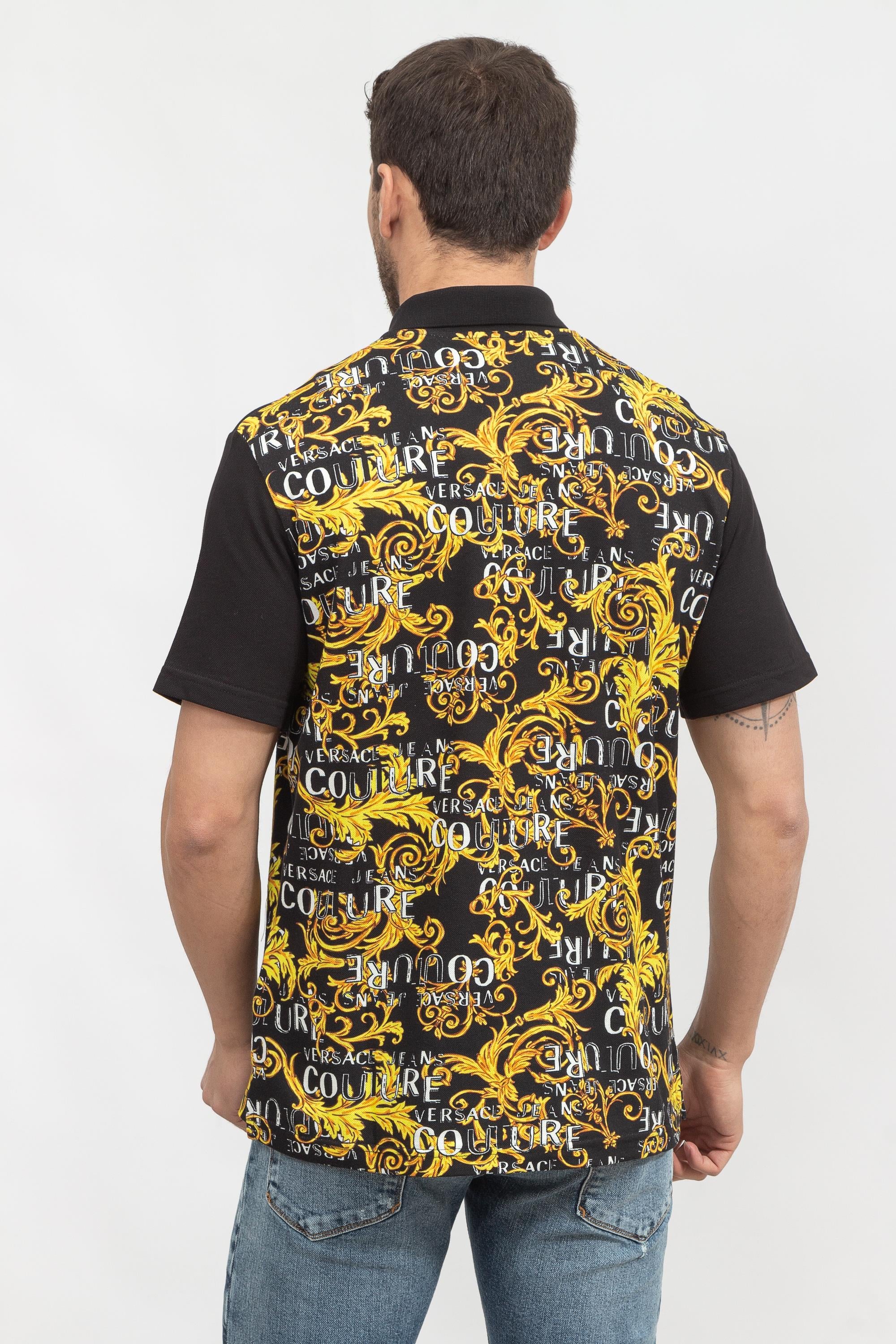 Versace Jeans Couture Erkek Polo Yaka T-Shirt
