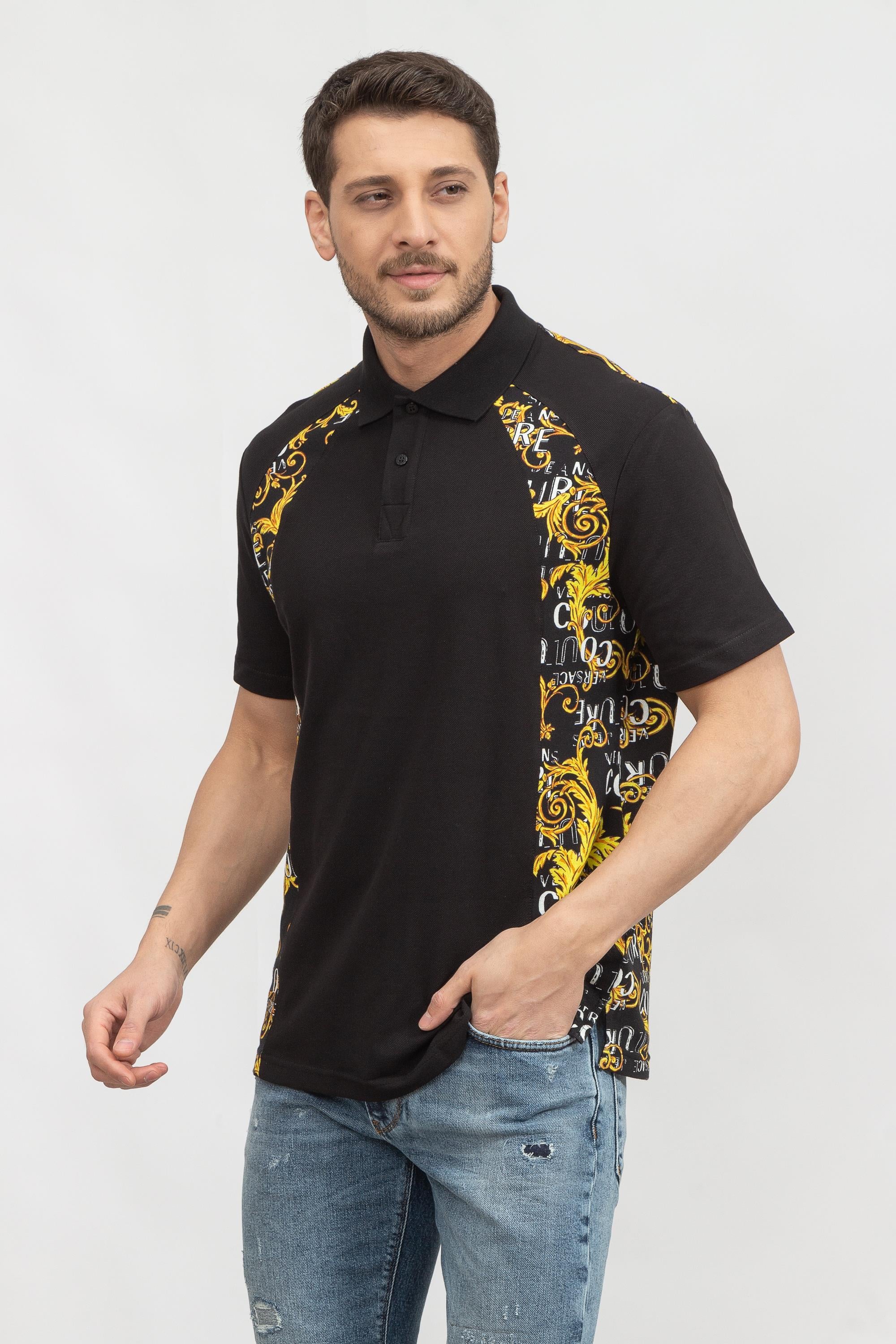 Versace Jeans Couture Erkek Polo Yaka T-Shirt