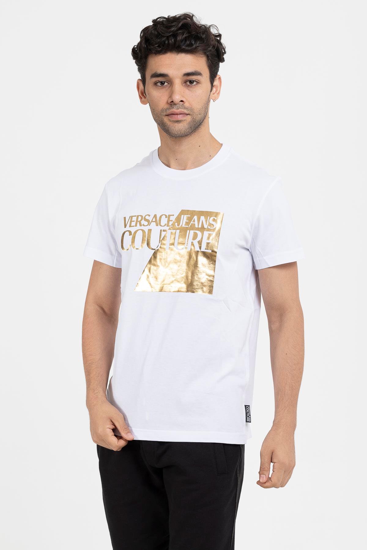 Versace Jeans Couture Jersey T.Mouse 68 Slim Fit Erkek T-Shirt
