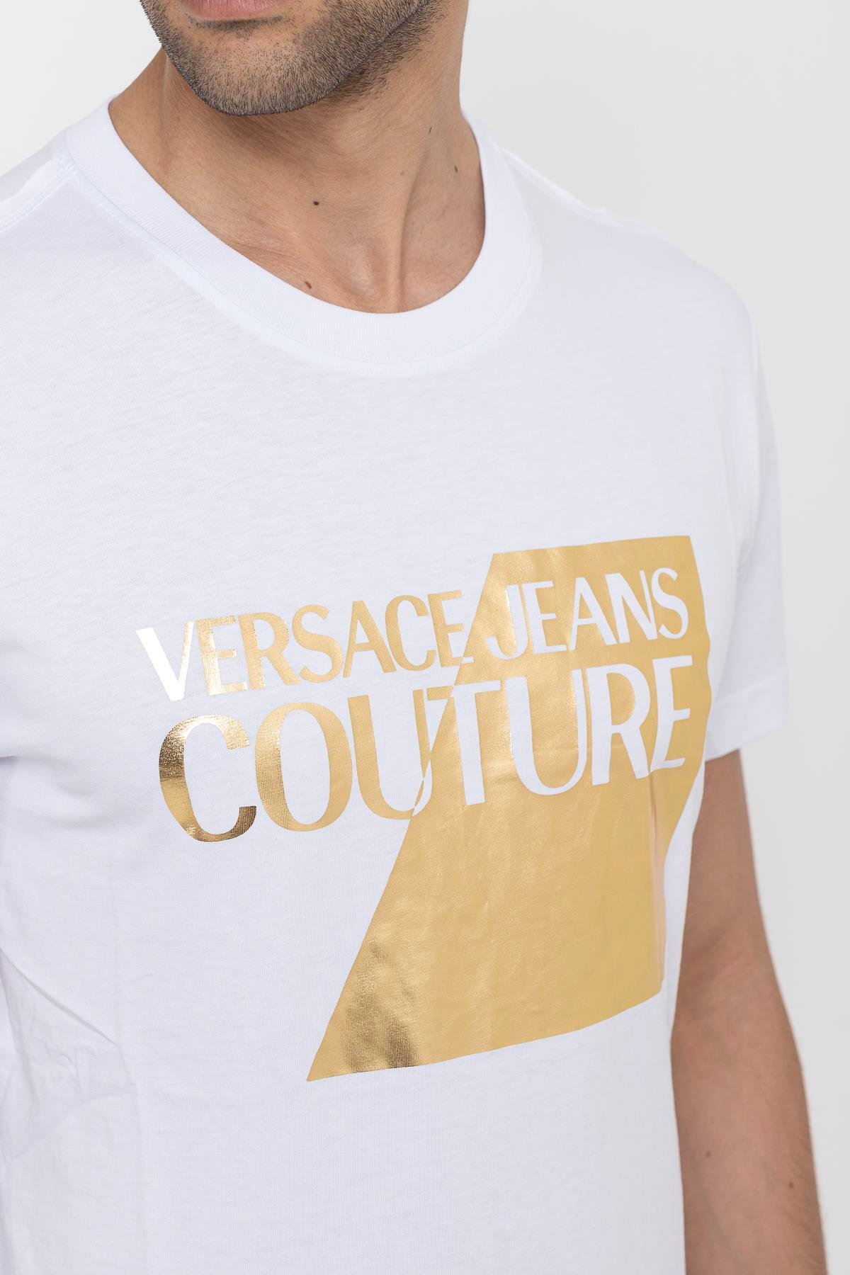 Versace Jeans Couture Jersey T.Mouse 68 Slim Fit Erkek T-Shirt