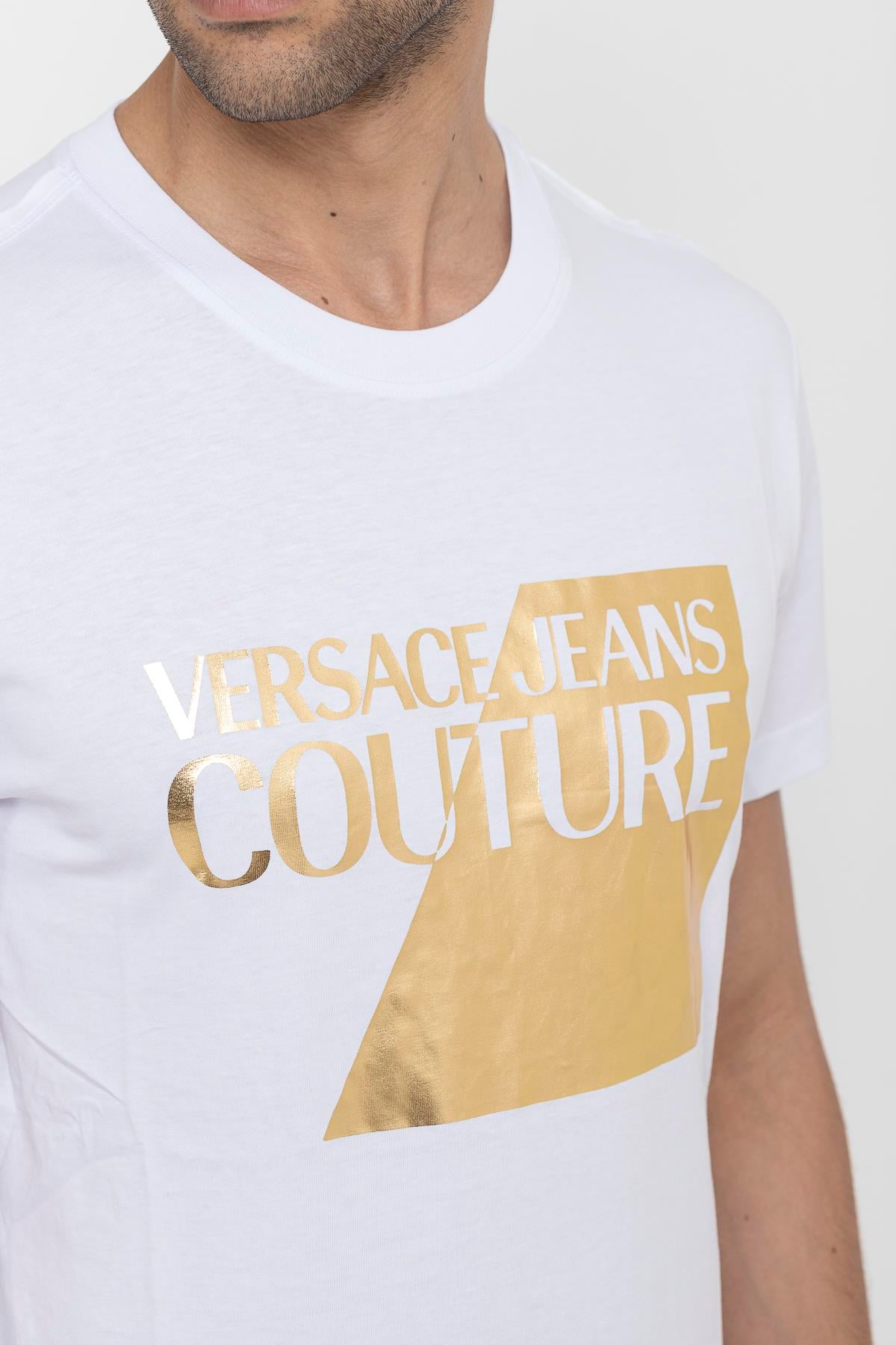 Versace Jeans Couture Jersey T.Mouse 68 Slim Fit Erkek T-Shirt