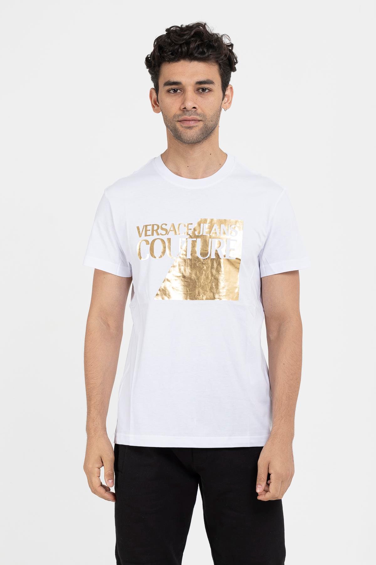 Versace Jeans Couture Jersey T.Mouse 68 Slim Fit Erkek T-Shirt