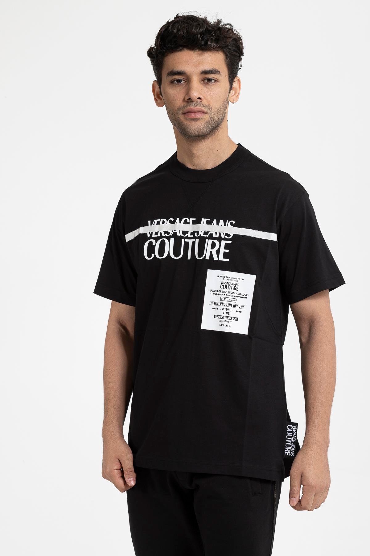Versace Jeans Couture Jersey T.Mouse 68 Slim Fit Erkek T-Shirt