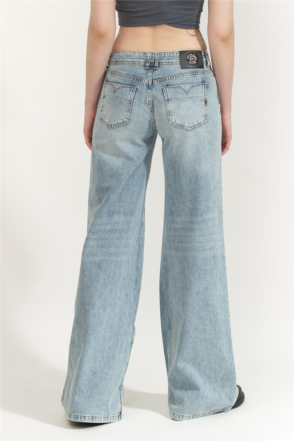 Versace Jeans Couture Kadın 5 Cepli Pantolon