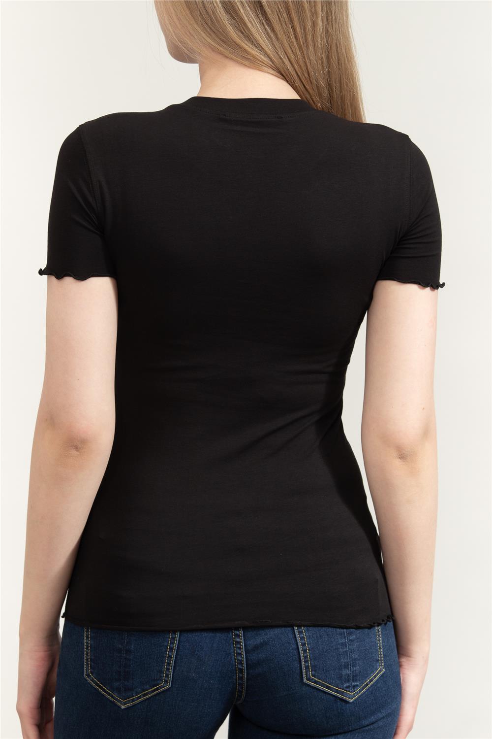 Versace Jeans Couture Kadın Bisiklet Yaka T-Shirt