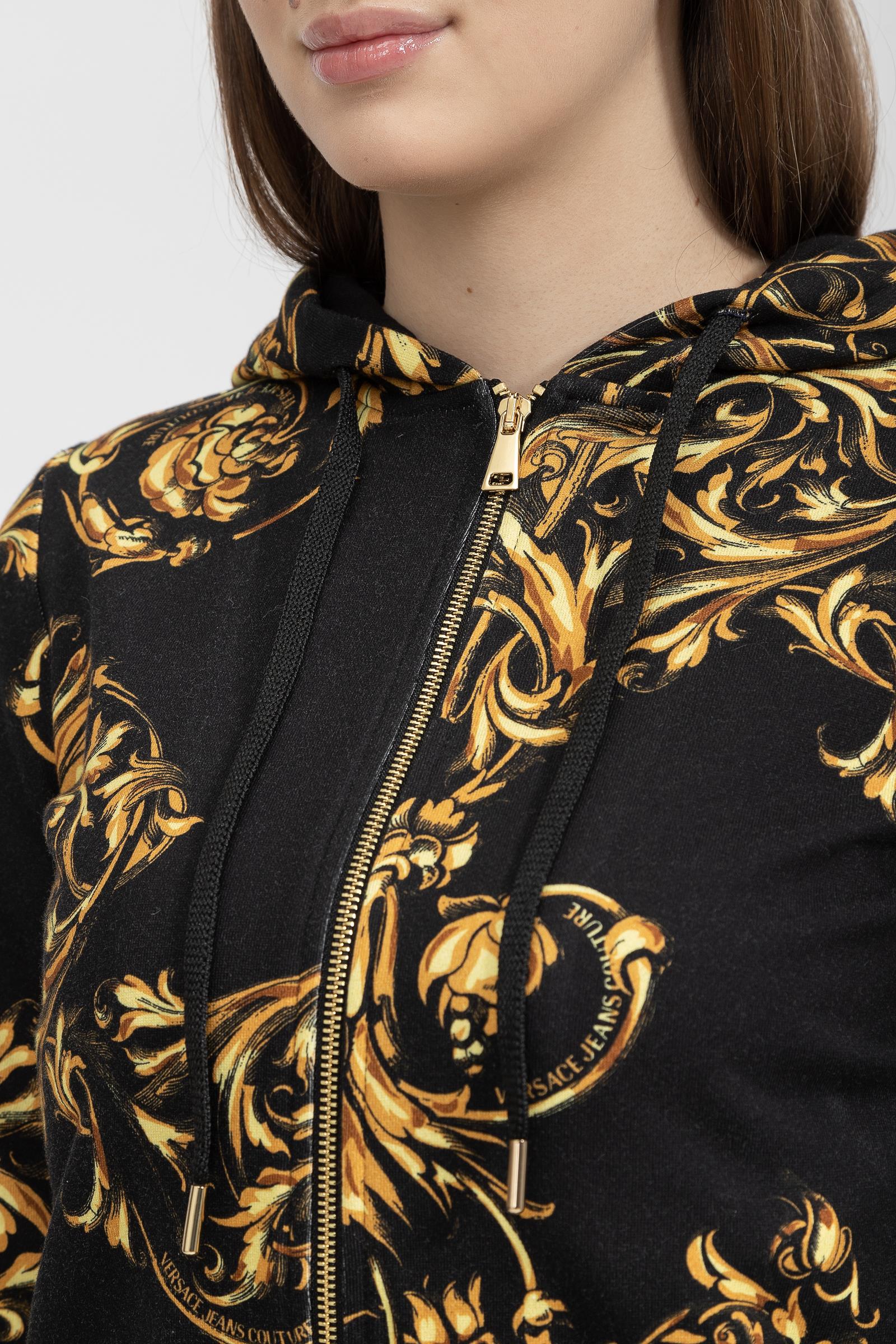 Versace Jeans Couture Kadın Fermuarlı Sweatshirt