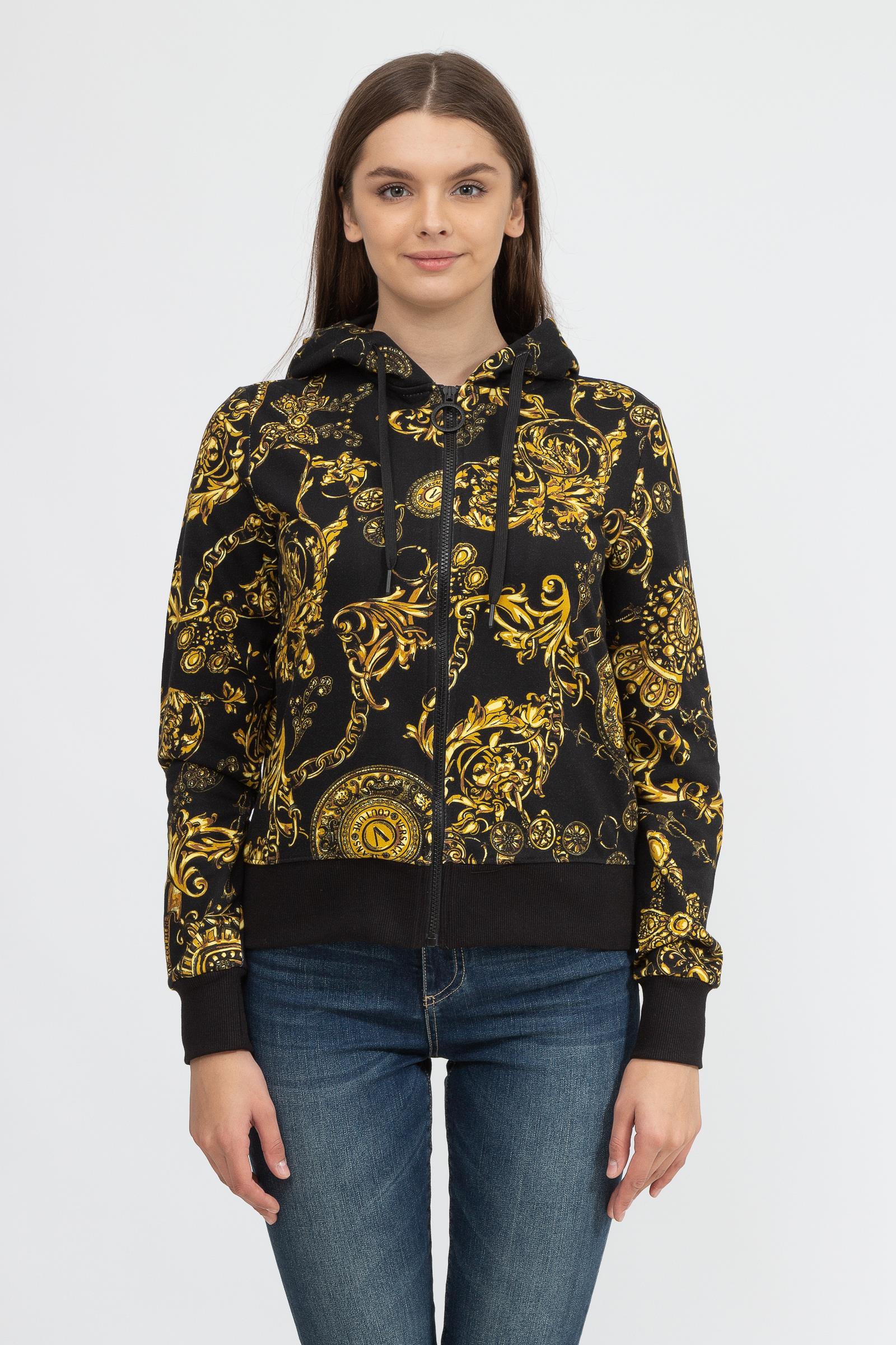 Versace Jeans Couture Kadın Fermuarlı Sweatshirt