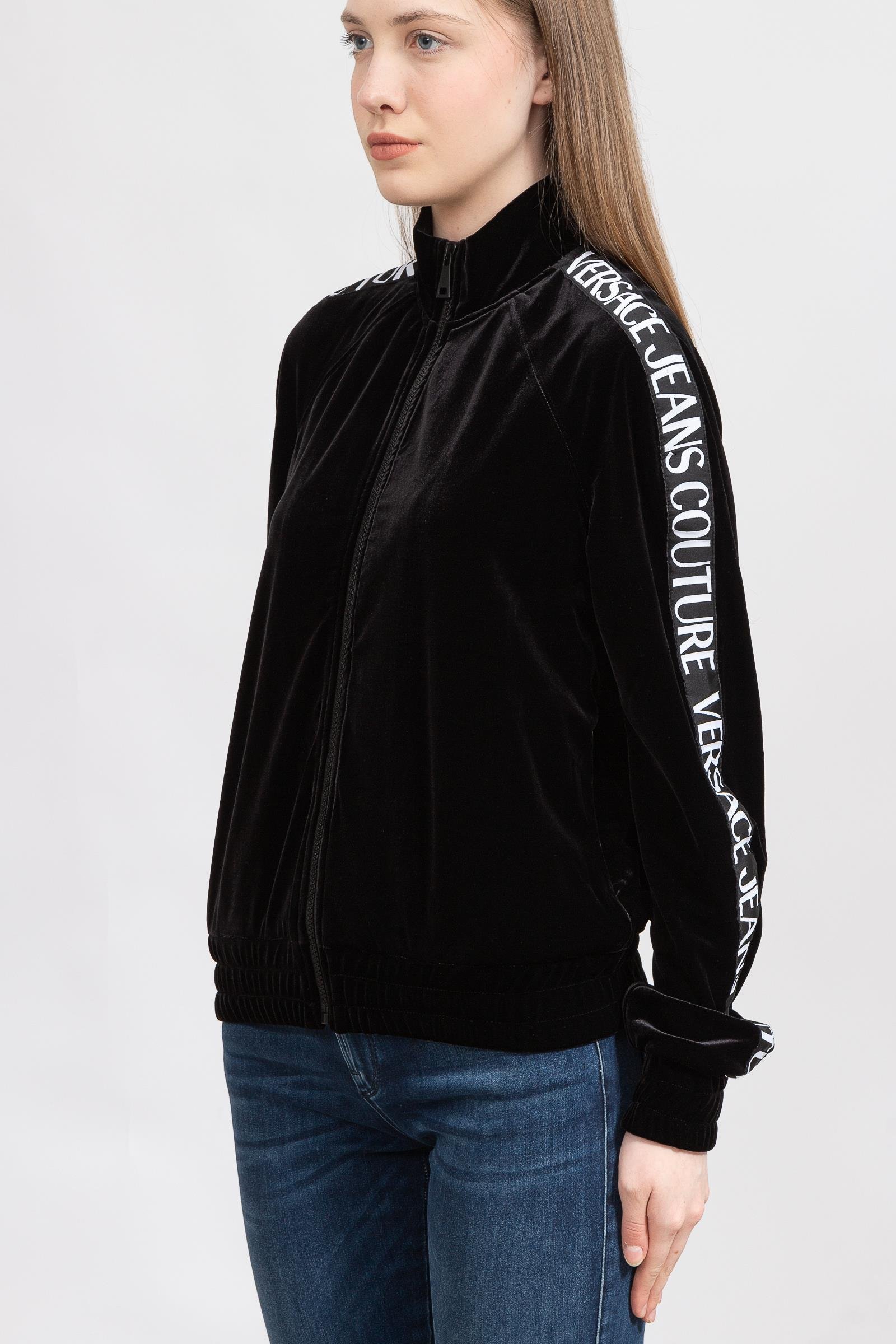Versace Jeans Couture Kadın Fermuarlı Sweatshirt