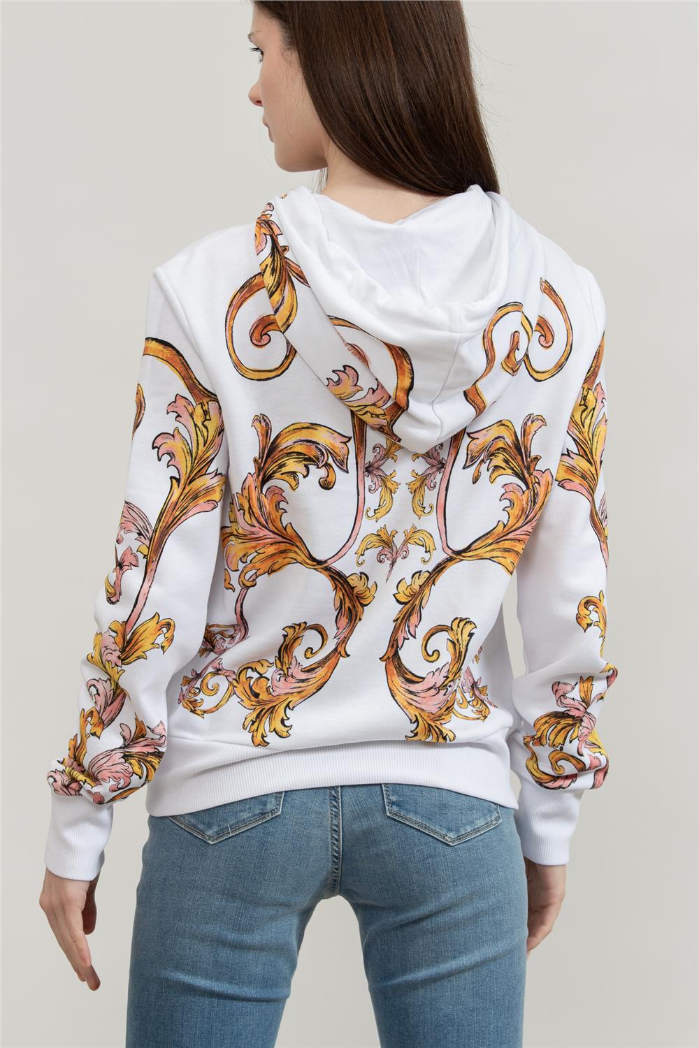 Versace Jeans Couture Kadın Fermuarlı Sweatshirt
