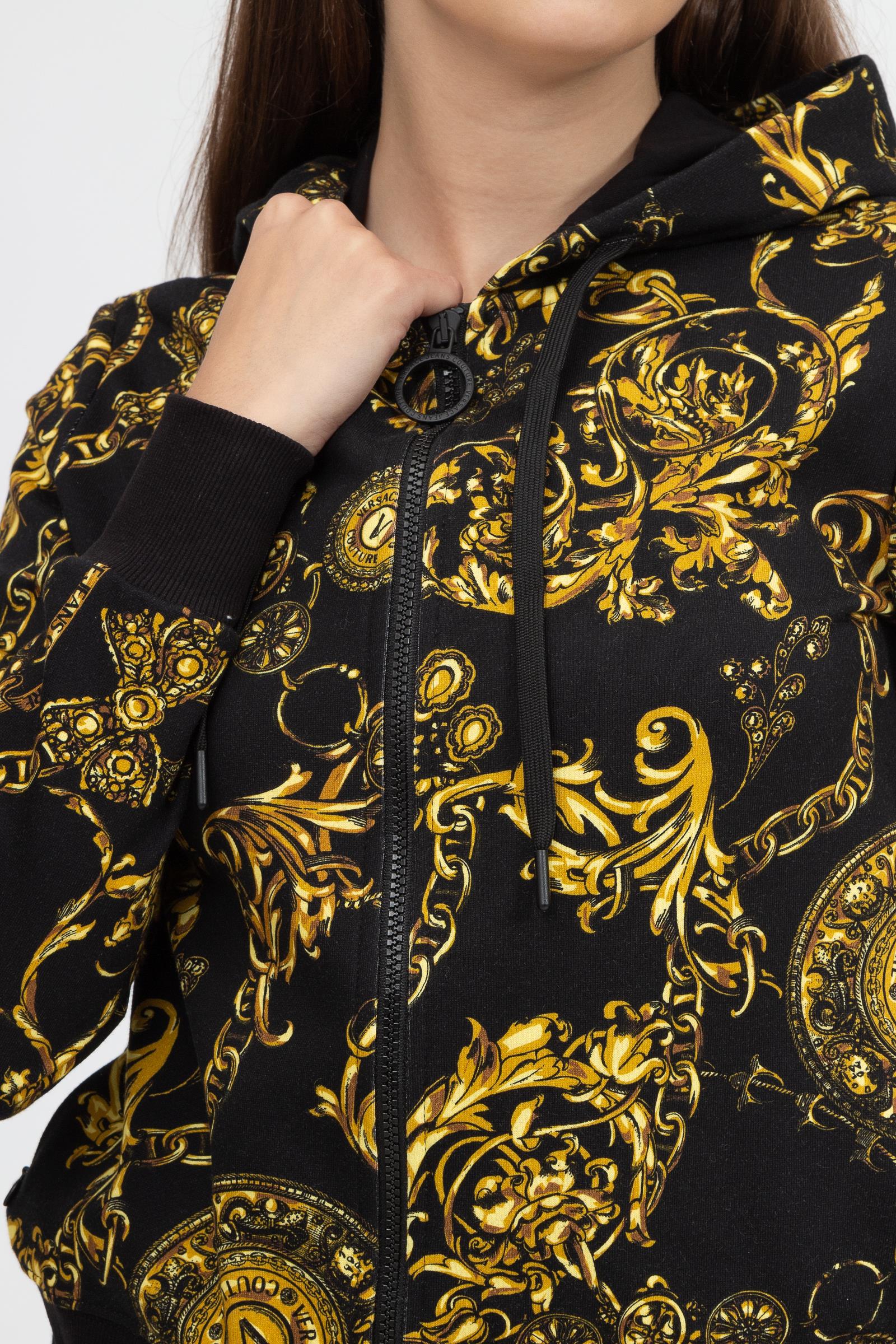 Versace Jeans Couture Kadın Fermuarlı Sweatshirt