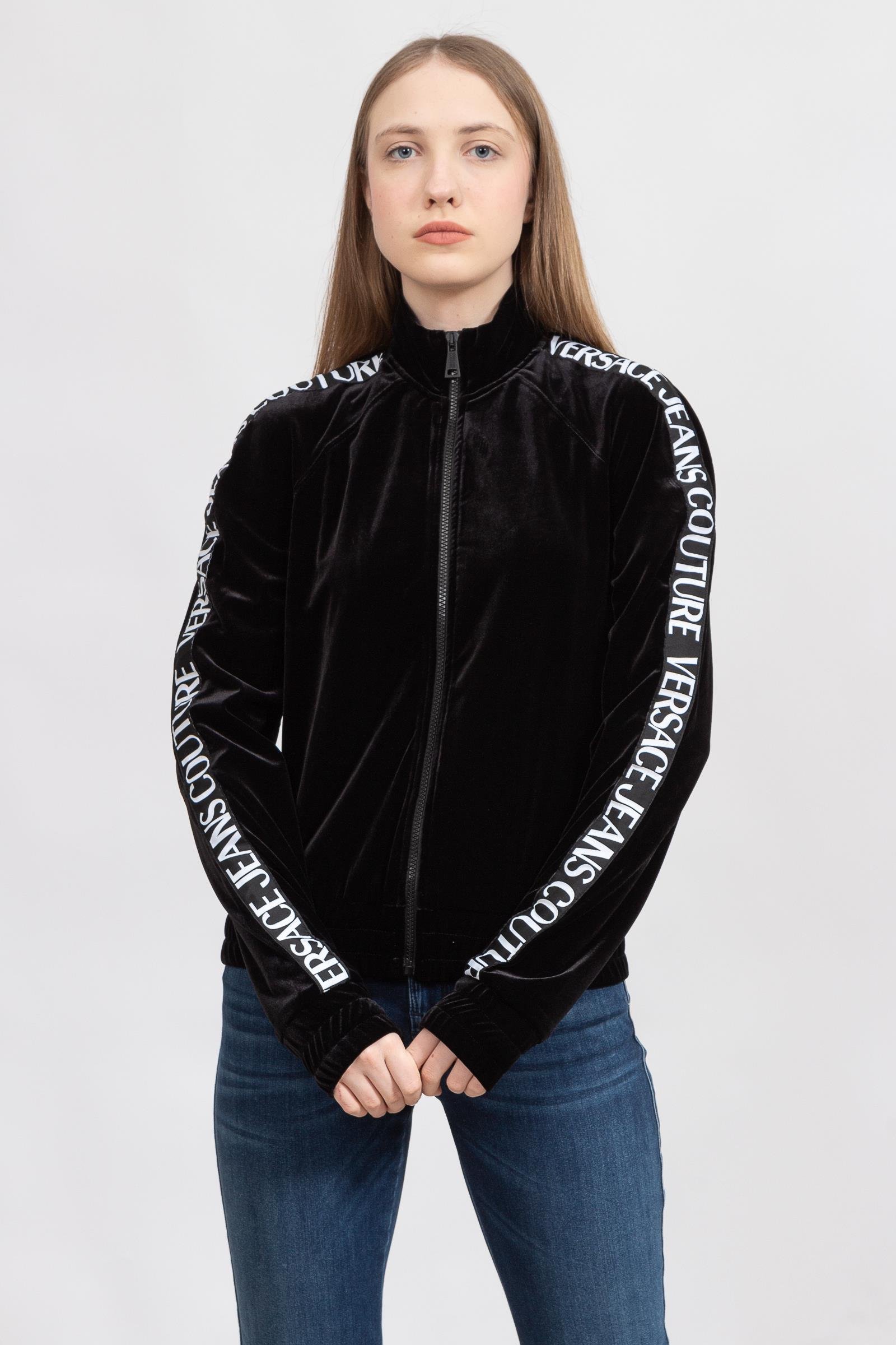 Versace Jeans Couture Kadın Fermuarlı Sweatshirt