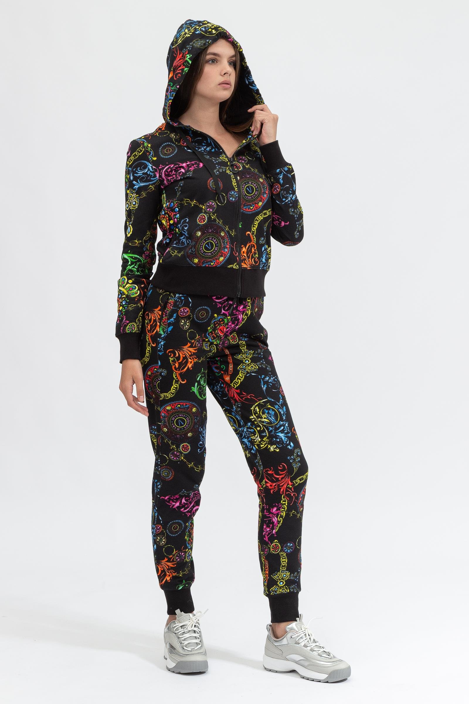 Versace Jeans Couture Kadın Fermuarlı Sweatshirt