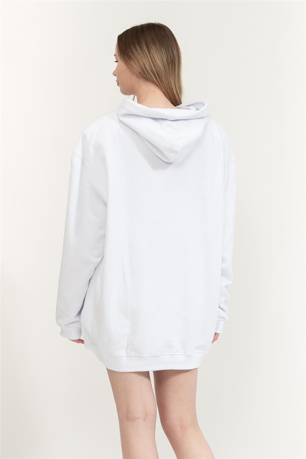 Versace Jeans Couture Kadın Kapüşonlu Sweatshirt