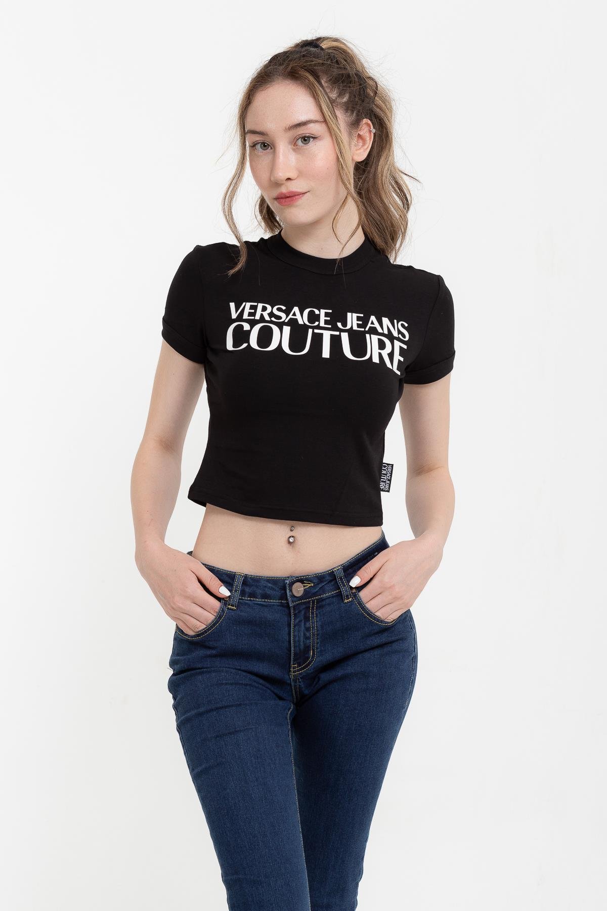 Versace Jeans Couture Kısa Kadın  T-Shirt