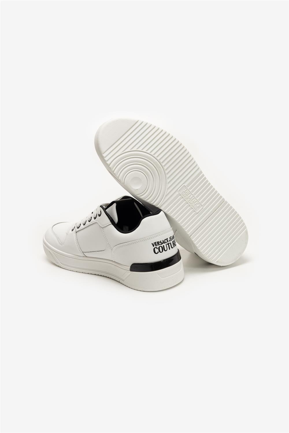 Versace Jeans Couture Leather Baroque Print Erkek Sneaker