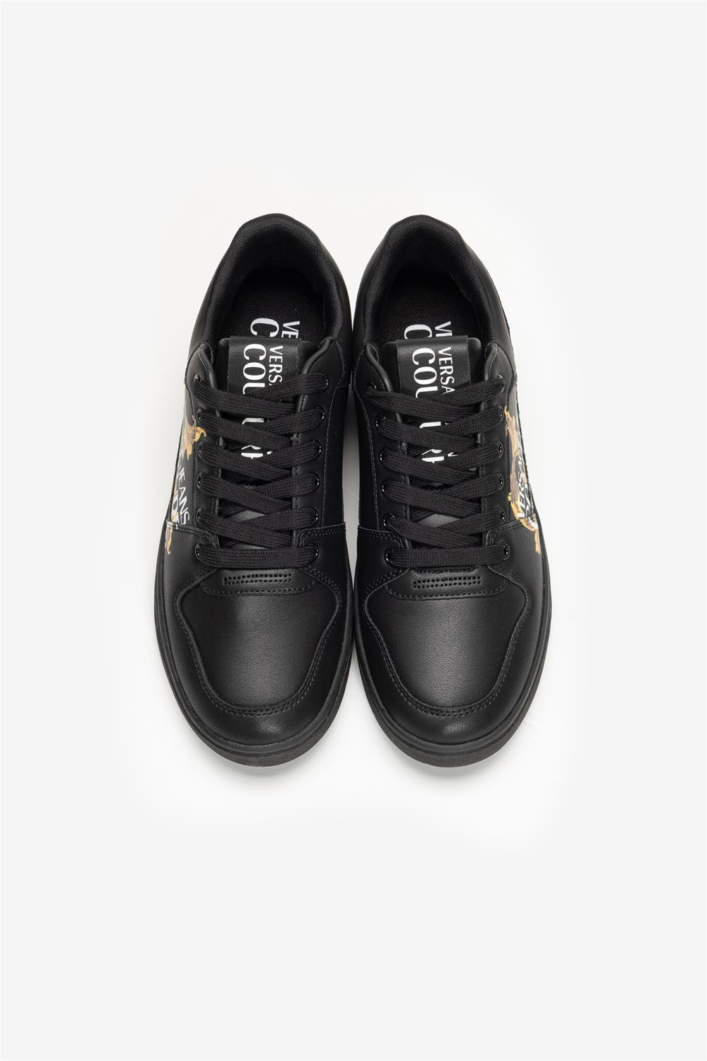 Versace Jeans Couture Leather Baroque Print Erkek Sneaker