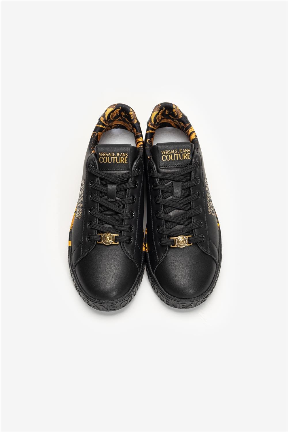 Versace Jeans Couture Leather Printed Outsole Kadın Sneaker