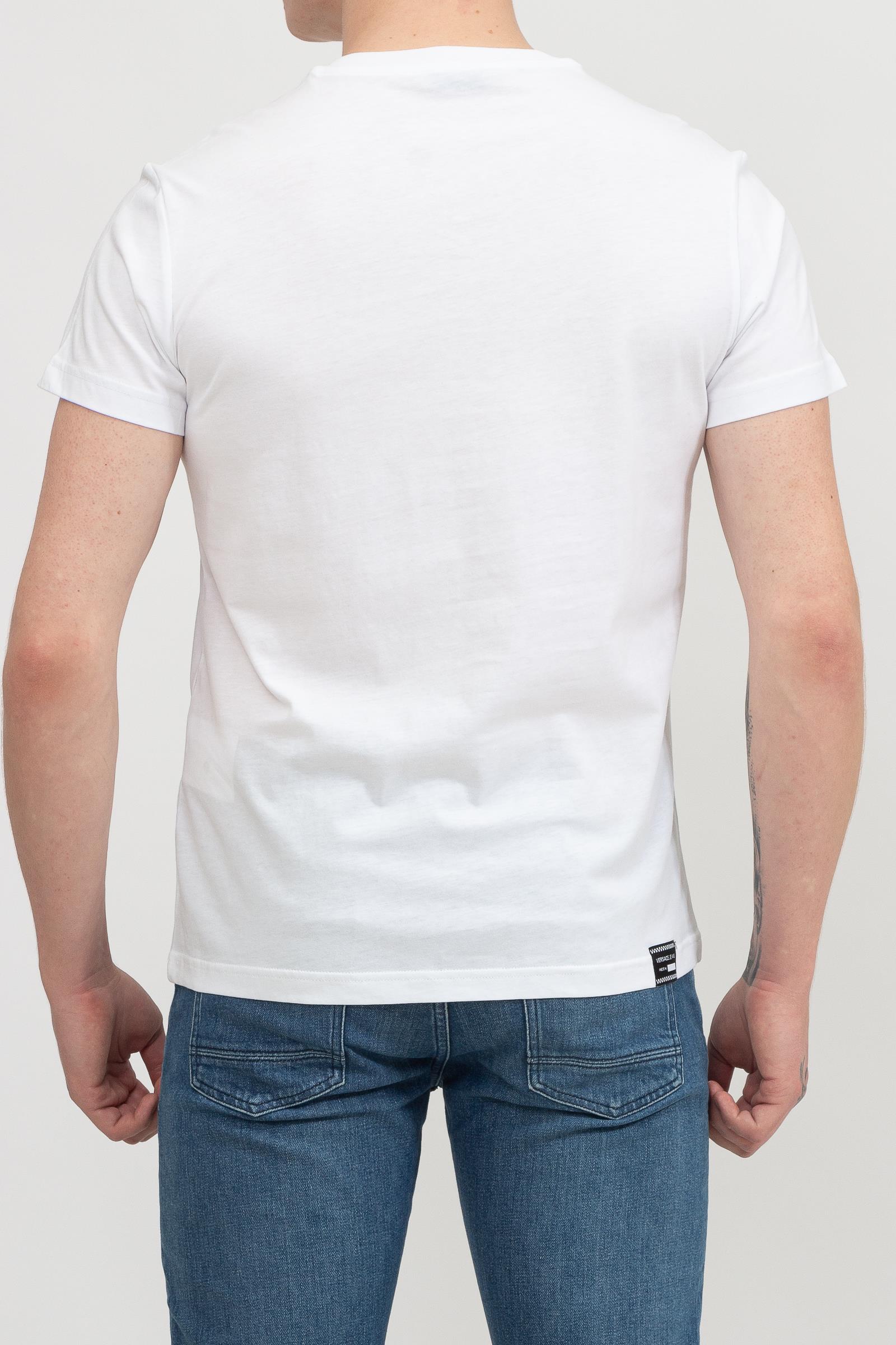 Versace Jeans Couture Logo Baskılı  Erkek T-Shirt