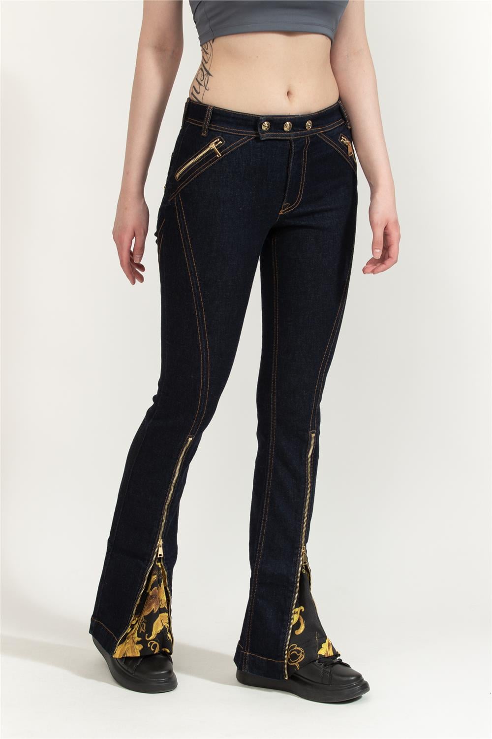 Versace Jeans Couture Mix Kadın 5 Cepli Pantolon