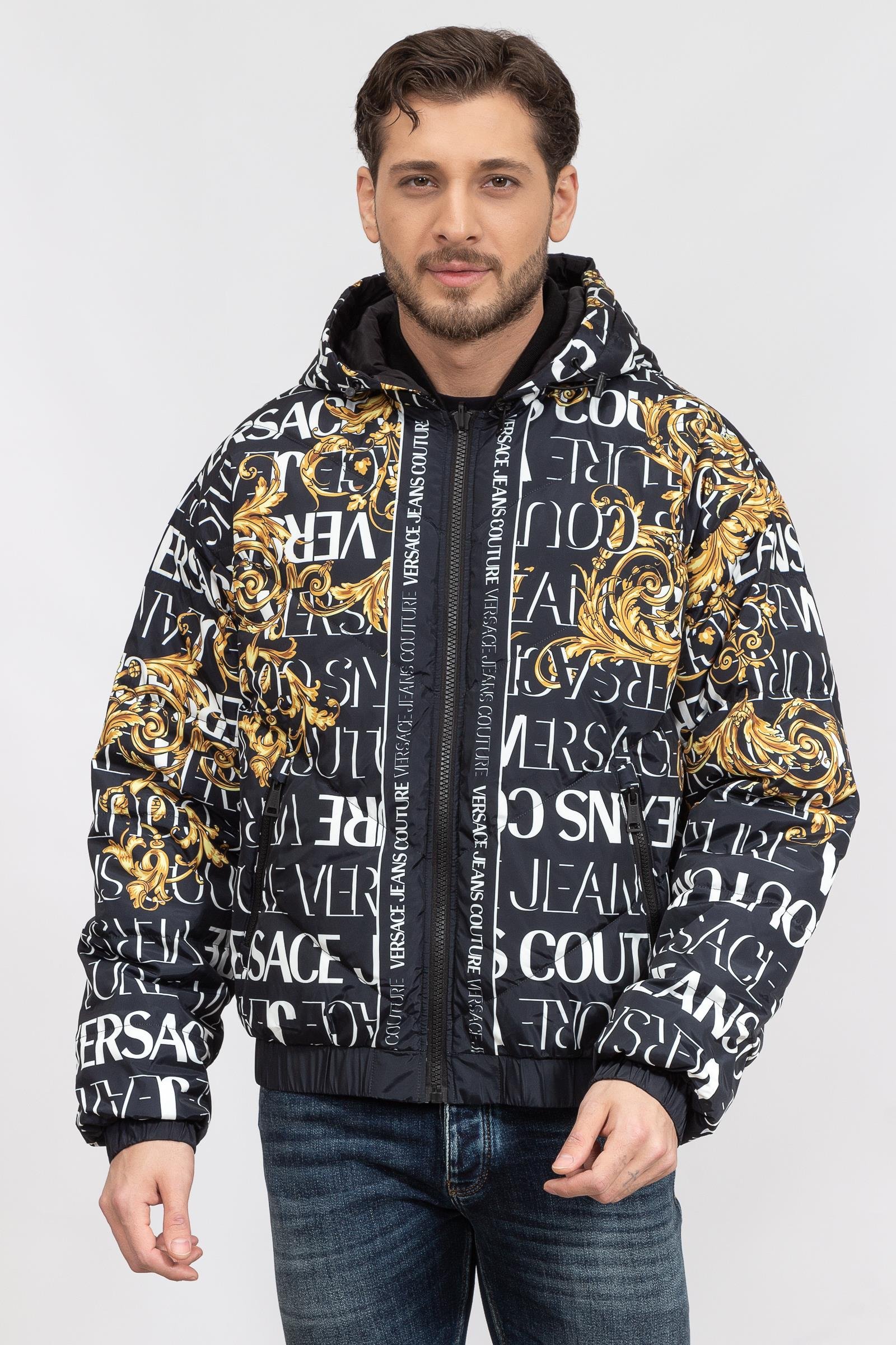 Versace Jeans Couture Revers Erkek Mont