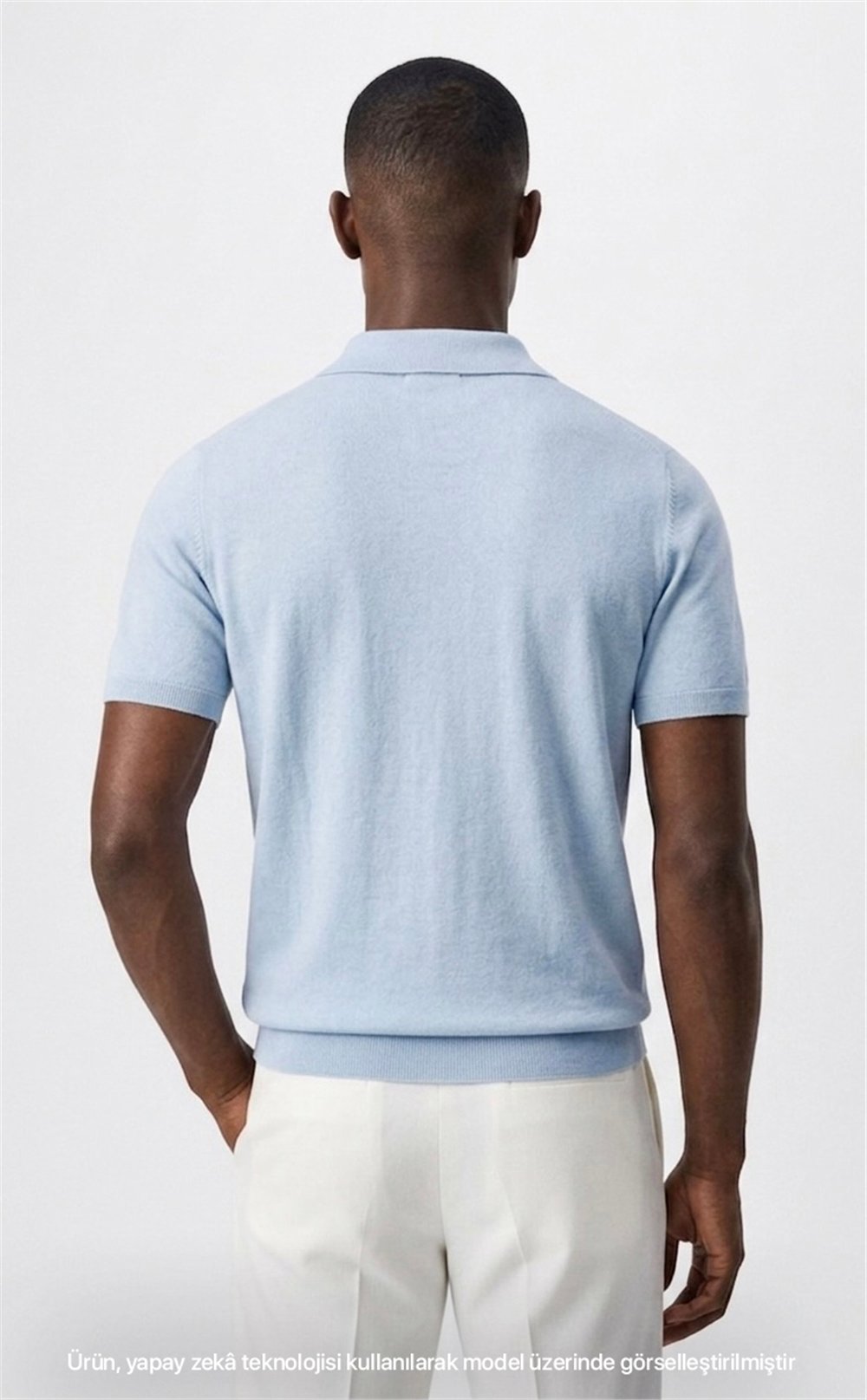 VQUE Erkek Polo Yaka Kısa Kol Rayon Triko