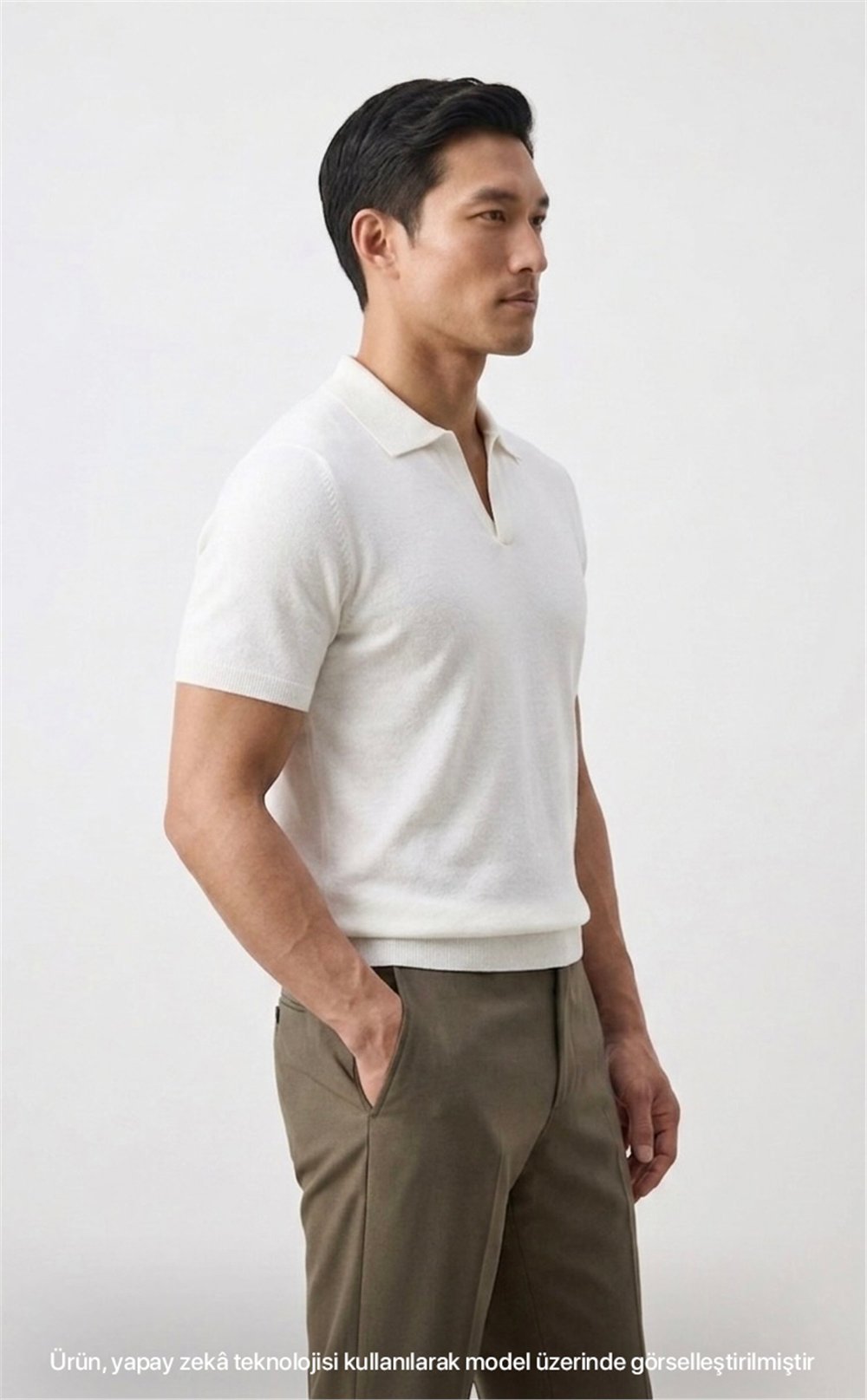 VQUE Erkek Polo Yaka Kısa Kol Rayon Triko