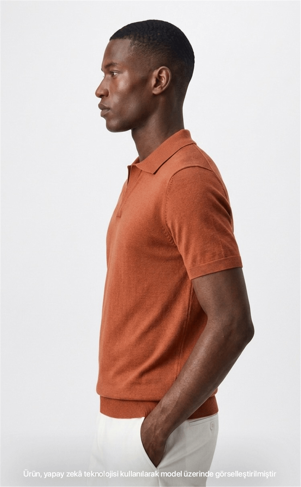 VQUE Erkek Polo Yaka Kısa Kol Rayon Triko
