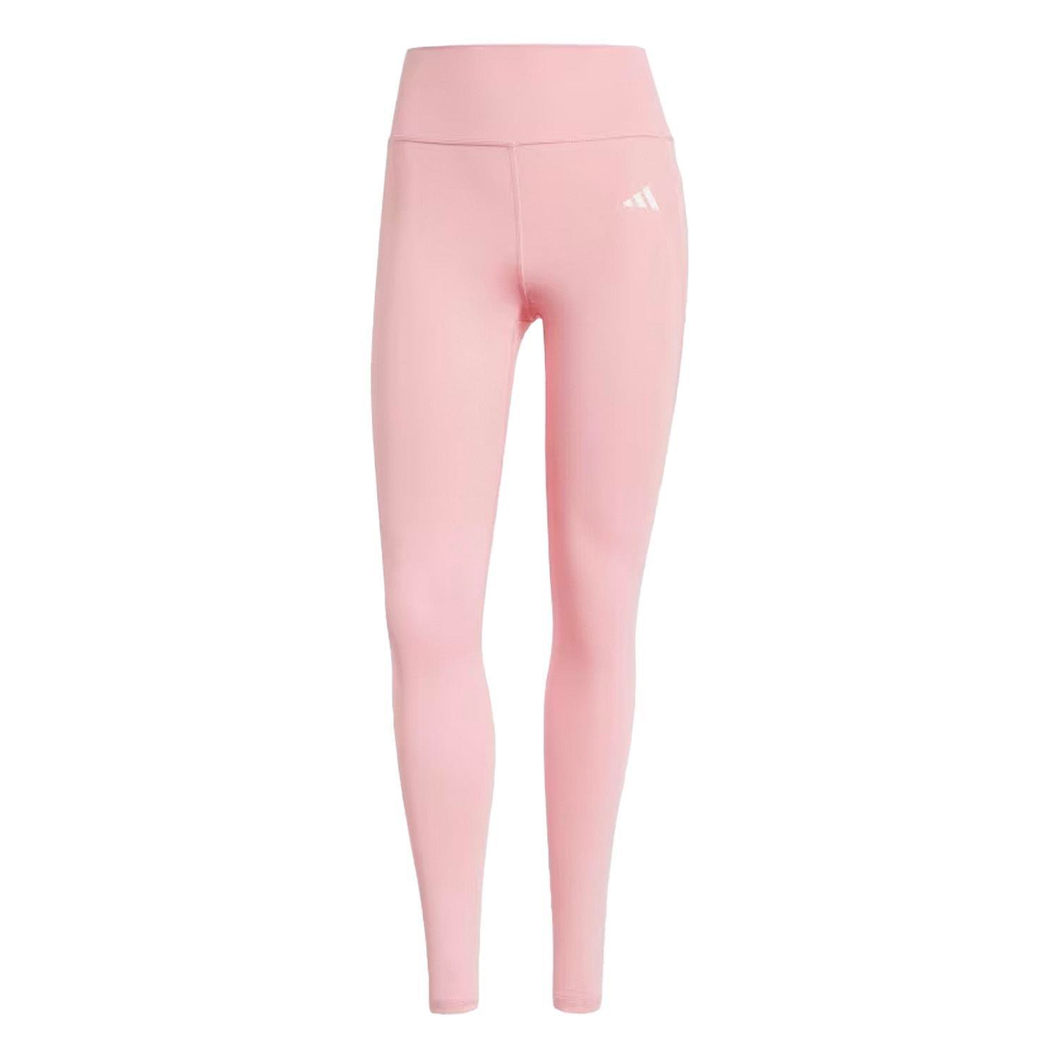 ADIDAS KADIN KOŞU TAYT Optime Essentials Stash Pocket 1/1 Pembe