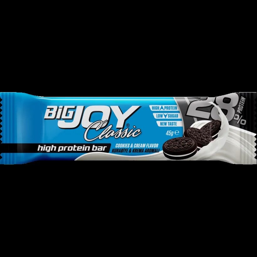 Bigjoy Classic High Protein Bar 45g Cookies & Cream