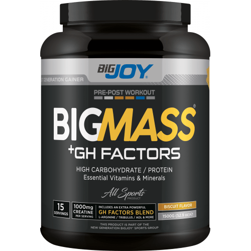 Bigjoy Sports BIGMASS Gainer GH FACTORS Bisküvi 1500g