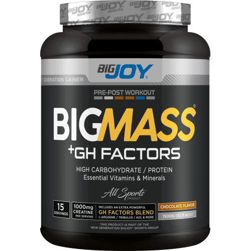 Bigjoy Sports BIGMASS Gainer GH FACTORS Çikolata 1500g