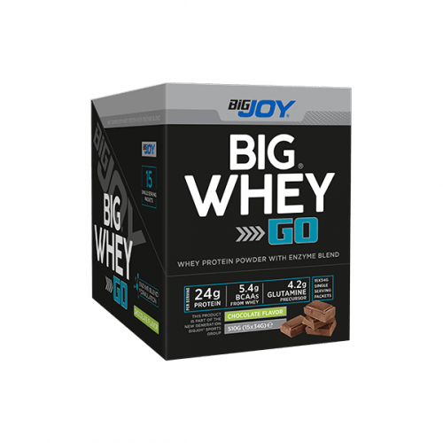 Bigjoy Sports BIGWHEYGO Whey Protein Çikolata 15 Servis