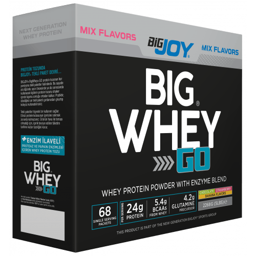 Bigjoy Sports BIGWHEYGO Whey Protein Mix Aroma 68 Servis