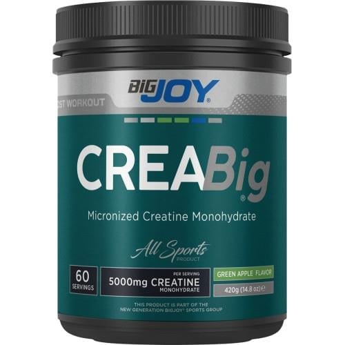 Bigjoy Sports Creabig Powder Yeşil Elma 420g