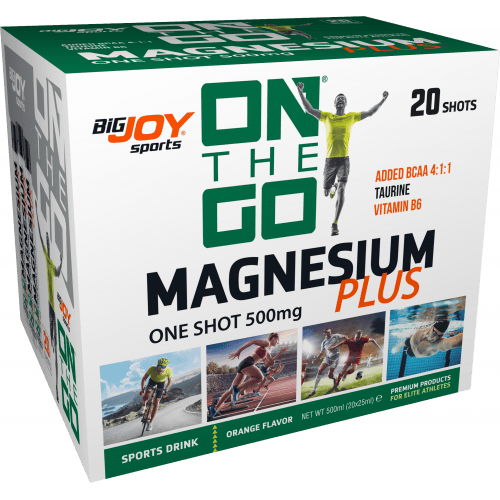 Bigjoy Sports ONTHEGO Magnesium Plus Portakal 25ml x 20 Shot