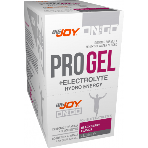 Bigjoy Sports ONTHEGO Progel Böğürtlen 24 x 60ml